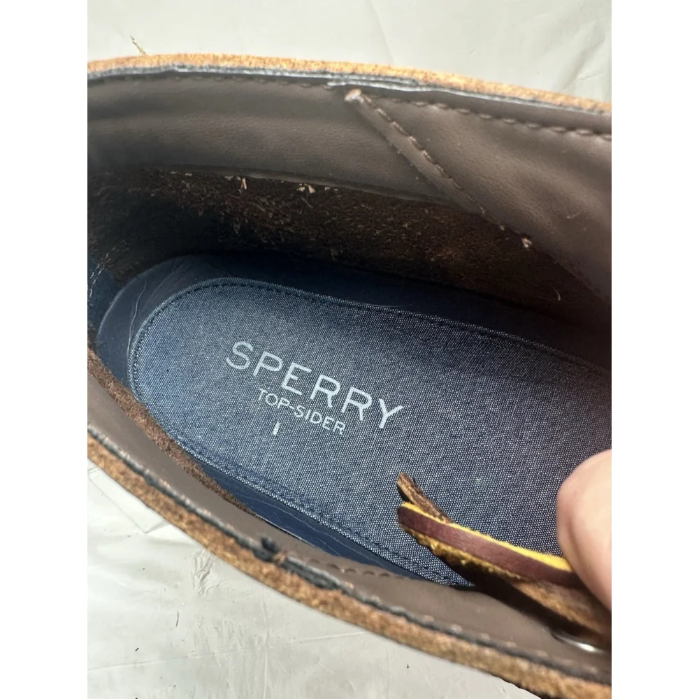 Men Sperry Top Sider Chukka Boots Lace-up Shoes SIZE 10.5 M